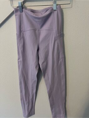 Zella Lavender High-Waist Performance Leggings